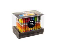 Molotow One4All Acrylic Twin Marker Complete-Set (trazo de 1,5 mm y 4,0 mm, alta opacidad y permanente, resistente a los rayos UV, para casi todas las superficies), 50 unidades surtidas
