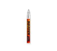 Molotow ONE4ALL Marcador de pintura acrílica, 1 mm extra fino, blanco señal, 1 cada uno (127.102)