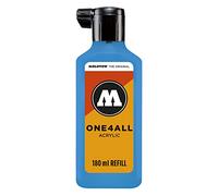 Molotow ONE4ALL - Recambio de recambio para rotuladores permanentes (acrílico, color 230, 180 ml), color azul