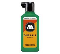 Molotow ONE4ALL - Recambio para rotuladores permanentes (acrílico, color 235, 180 ml), color turquesa
