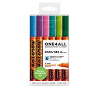 Molotow One4All - Rotulador acrílico, color beige 6 unidad