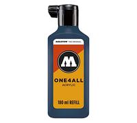 MOLOTOW Recambio de pintura acrílica ONE4ALL, para marcador de pintura ONE4ALL, gasolina, botella de 180 ml, 1 cada uno (692.027)