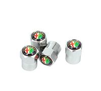 MOLPESA válvulas de neumáticos, Tapones para neumáticos de Coche compatibles para Alfa Romeo Mito. （4 Piezas）