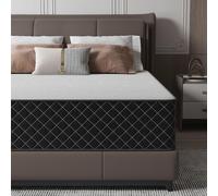 MOLPHIT Colchón 135x190-25cm Altura con Certificación Oeko-Tex, Medio-Firme Memory Foam Viscoelástico con Muelles Ensacados, Tejido Transpirable y Suave para Pieles Sensibles