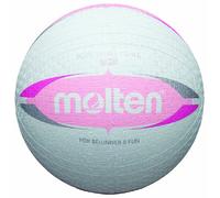 Molten 2V1550-WP - Pelota de balón Prisionero (Talla S, 20 cm), Color Blanco y Rosa