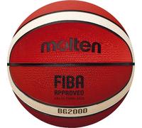 MOLTEN B7G2000 Baloncesto Fiba Naranja/Marfil, 7
