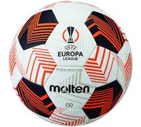 Molten Balón de fútbol 5000 UEL | Balón Oficial de la UEFA Europa League | Acentec Mejora la precisión de la Textura Mate adherida FIFA Quality Pro Ultimate | Talla 5 - para niños y niñas a Partir de