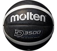 Molten BD3500 Balón de Baloncesto Black/Silver (Glossy Finish) 6