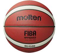 Molten BG Series B7G4500 Balón de Baloncesto Compuesto, Aprobado por la Fiba, tamaño 7, 2 Tonos
