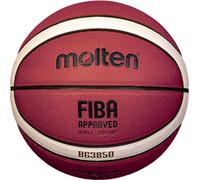 Molten Balón de baloncesto B5G3850 TOP de piel sintética, 12 campos, tamaño 5