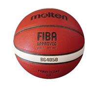 Molten BG4050 FIBA - Balón de baloncesto de piel sintética (talla 5, 6, 7)