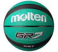 Molten BGRGK - Balon de Baloncesto de exhibición, Adulto, Verde y Negro, Talla 7