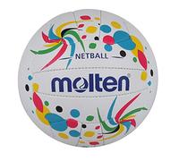 Molten Contender Netball Club - Balón de fútbol para Mujer (Talla 5), Multicolor