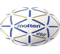 Molten d60 Balón de Balonmano White/Blue/Gold 3