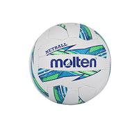 Molten Maestro Netball - Balón de fútbol para Mujer, Talla 5, Color Verde y Azul