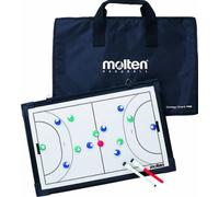 MOLTEN Profesional Pizarra Magnética de Balonmano, Negro