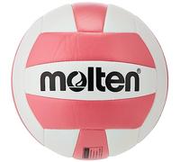 Molten recreativos Voleibol, Unisex niña Hombre Mujer Niños, Rosa y Blanco