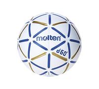 MOLTEN S3200126 Balón de Balonmano, H1D4000-Bw, Cuero Sintético, Talla 1, Unisex-Adult