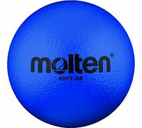 Molten Softball - Balón de fútbol blando, diámetro 180 mm, color azul