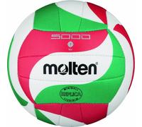 Molten Volleyball - Blanco/Verde/Rojo, Ø 15 cm