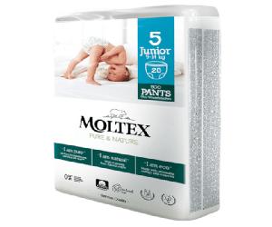 Moltex ECO Pants Pure & Nature T5 (9-14 Kg) 20 uds