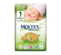 Moltex Nature Nº1 Pañal Ecológico Recién Nacido 2-4Kg 23uds