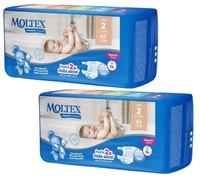 Moltex Pañales Premium Comfort Talla 2 (3-6 Kg) 2x42 Uds