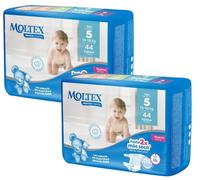 Moltex Pañales Premium Comfort Talla 5 (13-18 Kg) 2x44 uds