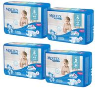 Moltex Pañales Premium Comfort Talla 5 (13-18 Kg) 4x44 uds