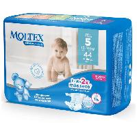 Moltex Pañales Premium Comfort Talla 5 13-18Kg 44 uds