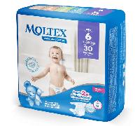 Moltex Pañales Premium Comfort Talla 6 17-28Kg 30 uds