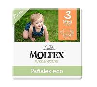 Pañal Moltex Pure & Nature TALLA 3 (4-10KG) 56 UDS