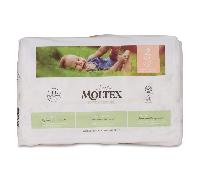 Moltex Pure Nature Pañal T2 36 Uds - Pañal ecológico suave y transpirable