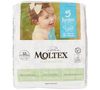 Moltex Pure & Nature - Pañales talla 1-6 (talla 5 junior), color blanco
