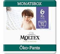 Moltex Pure & Nature Pants Ecológicos Talla 6 (+14 Kg) - 72 Pants (4 Bolsas De 18 Unds)