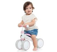MOLTO | Bicicleta sin Pedales My 1st Ride on Rosa Corre Pasillos para Uso en Casa o en el Parque | Juguetes Infantiles Seguros y Resistentes | Fomenta el Desarrollo de los niños y niñas | + 10 Meses