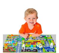 Molto Blocks Set + 1 Coche + Tapiz