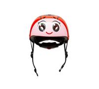 MOLTO - Casco Infantil con Diseño de Mariquita y Cuernos 3D, Casco Ajustable, Ligero y Cómodo, Ideal para Bicicleta, Patinete, Scooter y Monopatín, + 3 Años