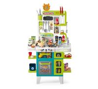 MOLTO - Cocina Infantil de Juguete con Luz, Sonido y Vapor Real, Cocinita con Fregadero de Agua y Múltiples Accesorios, Juego de Imitación Educativo para Niños y Niñas, +36 Meses