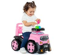 MOLTO | Correpasillos 3 en 1 SUV con Juego de Bloques | CorrePasillos SUV Rosa | Juguetes Infantiles Seguros y Resistentes | Fomenta el Desarrollo de Niños y Niñas | +10 Meses