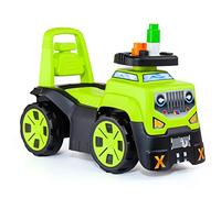 MOLTO | Correpasillos 3 en 1 SUV con Juego de Bloques | CorrePasillos SUV Verde | Juguetes Infantiles Seguros y Resistentes | Fomenta el Desarrollo de Niños y Niñas | +10 Meses