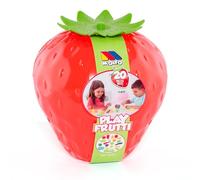 MOLTO - Fresa Contenedora de 20 Bloques | Piezas de Fruta de Juguete | Alimentos de Juguete | Accesorios de Cocina para Niños | + 18 Meses