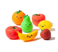 MOLTO | Juego de Frutas Sensoriales Blanditas 7 Piezas - Juguete Infantil Educativo para Estimulación Sensorial - Juguetes para Bebés y Niños Pequeños