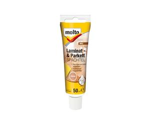 Molto Masilla para suelos laminados y parqué, 50 ml, para reparar agujeros y arañazos en suelos laminados y parqués