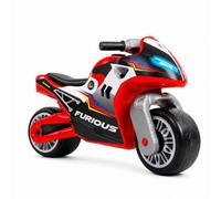 Moto Correpasillos Roja Moltó Cross Red Furious. Ligera y estable. A partir de 18 meses.