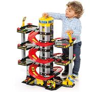 MOLTO | Parking Infantil de 6 Plantas con Garaje, Rampas, Lavadero, Ascensor, Estación de Servicio y Zona de Engrase | Juguetes Educativos para el Desarrollo de Niños y Niñas | A Partir de 3 años