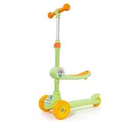MOLTO - Patinete Versa GO, Diseño Gusyluz, Patinete Infantil 3 en 1 (Sentado, Sentado con Palo y Uso Normal), Scooter con Manillar Ajustable, Ruedas con Luz, Gran Estabilidad, + 3 Años