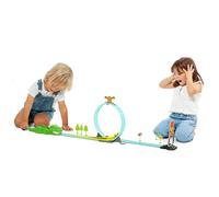 MOLTO | Pista de Coches Dinosaur Rex con Doble Looping, un Coche y 6 Accesorios | Looping Track 360 Grados | Parking de Juguete | Juguetes Educativos para el Desarrollo de Niños | A Partir de 3 Años