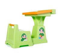 MOLTO - Pupitre Infantil Colorido con Almacenamiento y Accesorios Incluidos, Mesa de Estudio, Dibujo y Juego para Niños y Niñas, Escritorio Educativo para Pintar o Dibujar, +12 Meses