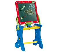 MOLTO - Pupitre Pizarra con Taburete, Color Rojo (11071)